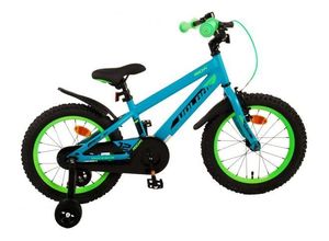 8715347215278 - Volare Rocky Kinderfahrrad - Jungen - 16 Zoll - Grün