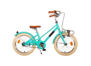 8715347216923 - Volare Melody Kinderfahrrad - Mädchen - 16 Zoll - türkis - Prime Collection