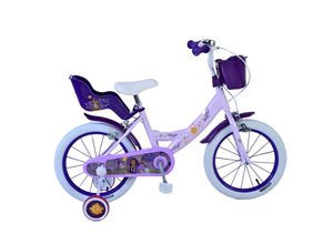 8715347217111 - VOLARE Kinderfahrrad Disney Wish 16 Zoll ohne Rücktrittbremse