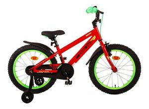 8715347217234 - Kinderfahrrad Rocky Fahrrad für Jungen 18 Zoll Kinderrad in Rot