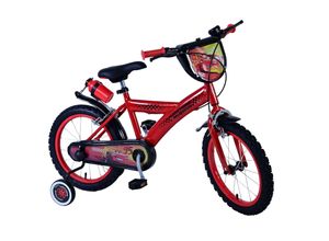 8715347217401 - Kinderfahrrad Disney Cars Fahrrad für Jungen 16 Zoll Kinderrad in Rot