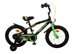 8715347217838 - Volare Super GT Kinderfahrrad - Jungen - 16 Zoll - Grün- Zweihandbremsen