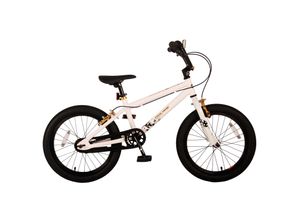 8715347218798 - Volare Cool Rider Kinderfahrrad - Jungen - 18 Zoll - Weiß - zwei Handbremsen - Prime Collection weiß