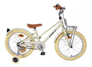 8715347218910 - Volare Melody Kinderfahrrad - Mädchen - 18 Zoll - Sand - Prime Collection