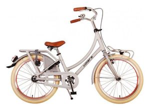 8715347220326 - Kinderfahrrad Classic Oma für Mädchen 20 Zoll Kinderrad in Matt Silber