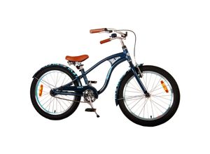 8715347220869 - Volare Miracle Cruiser Kinderfahrrad - Jungen - 20 Zoll - Matte Blau - Prime Collection