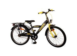 8715347221071 - Volare Thombike Kinderfahrrad - Jungen - 20 Zoll - Schwarz Gelb - Zweihandbremsen