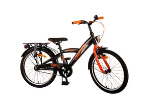 8715347221088 - Kinderfahrrad Thombike für Jungen 20 Zoll Kinderrad in Schwarz Orange