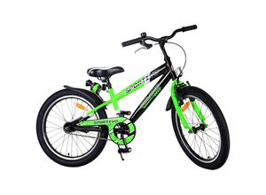 8715347221149 - Volare Sportivo Kinderfahrrad 20 Zoll Mädchen Jungen ab 6 - 8 Jahre 1 Gang Jugendfahrrad Fahrrad Kinder Bike mit Rücktrittbremse