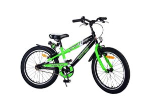 8715347221156 - Volare Sportivo Kinderfahrrad - Jungen - 20 Zoll - Grün - Zweihandbremsen