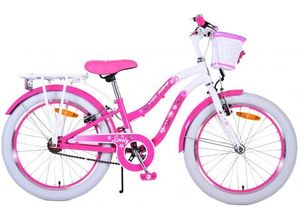 8715347221217 - Volare Lovely Kinderfahrrad - Mädchen - 20 Zoll - Rosa Zwei Handbremsen