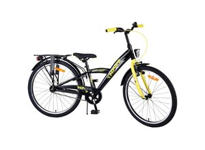 8715347225062 - Kinderfahrrad Thombike für Jungen 24 Zoll Kinderrad in Schwarz Gelb