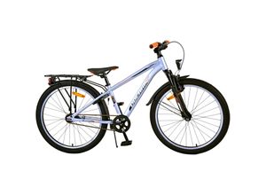 8715347225444 - Kinderfahrrad Cross für Jungen 24 Zoll Kinderrad in Silber