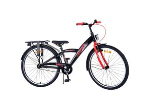 8715347226120 - Kinderfahrrad Thombike für Jungen 26 Zoll Kinderrad in Schwarz Rot