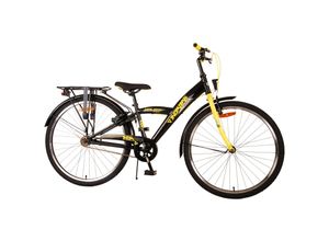 8715347226175 - Volare Thombike Kinderfahrrad - Jungen - 26 Zoll - Schwarz-Gelb - Zweihandbremsen