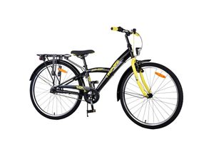 8715347226236 - Volare Thombike Kinderfahrrad - Jungen - 26 Zoll - Schwarz-Gelb- 3 Gänge