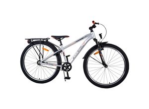 8715347226342 - Kinderfahrrad Cross Fahrrad für Jungen 26 Zoll Kinderrad in Silber