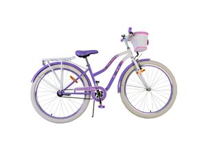 8715347261237 - Kinderfahrrad Lovely Fahrrad für Mädchen 26 Zoll Kinderrad in Lila