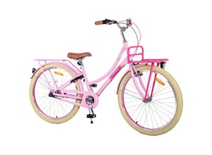 8715347261404 - Volare Excellent 26 Zoll Mädchenfahrrad Damenrad 135 - 150 cm Cityrad retro Fahrrad mit Rücktrittbremse Jugendfahrrad 3 Gang