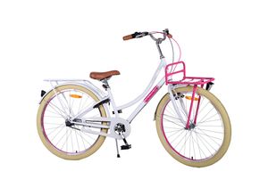 8715347261411 - Volare Excellent Kinderfahrrad - Mädchen - 26 Zoll - Weiß - Shimano Nexus 3 Gänge