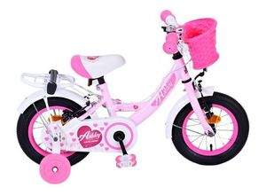 8715347312335 - Volare Ashley Kinderfahrrad - Mädchen - 12 Zoll - Rosa - Zweihandbremsen