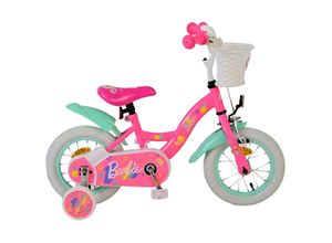 8715347312540 - Kinderfahrrad Barbie Fahrrad in Rosa für Mädchen 12 Zoll Kinderrad