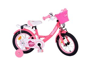 8715347314346 - Kinderfahrrad Ashley Fahrrad für Mädchen 14 Zoll Kinderrad in Rosa Rot