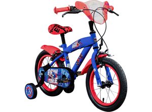 8715347314599 - Volare Sonic Kinderfahrrad 14 Zoll Jungen Mädchen 100 - 115 cm Fahrrad ab ca 35 Jahre mit Stützräder und V-Brakes