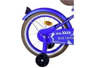 8715347316128 - Kinderfahrrad Black Cruiser für Jungen 16 Zoll Kinderrad in Blau