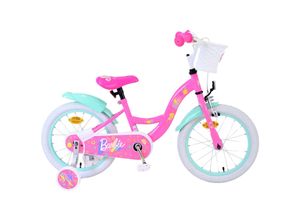 8715347316548 - Kinderfahrrad Barbie für Mädchen Fahrrad 16 Zoll Kinderrad in Rosa