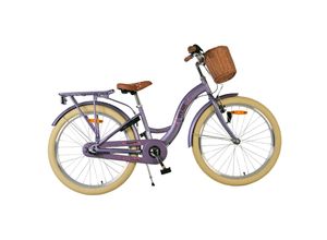 8715347524455 - VOLARE Jugendfahrrad Blossom 3- Gang 24 Zoll lila