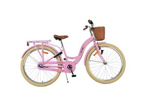 8715347526527 - VOLARE Jugendfahrrad Blossom 3- Gang 26 Zoll rosa