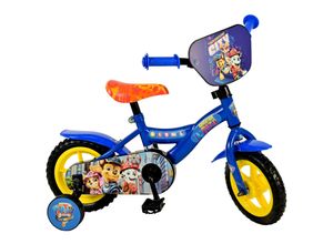 8715347911040 - Kinderfahrrad Paw Patrol 10 Zoll Kinderrad in Blau Fahrrad