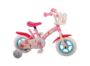 8715347911125 - Kinderfahrrad Disney Princess für Mädchen 10 Zoll Kinderrad in Rosa