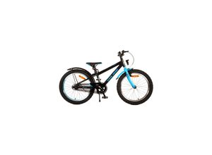 8715347920202 - Volare Rocky Kinderfahrrad - 20 Zoll - Schwarz - Prime Collection