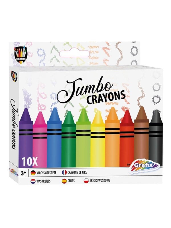 8715427069029 - Jumbo Crayons Artist 10 pcs