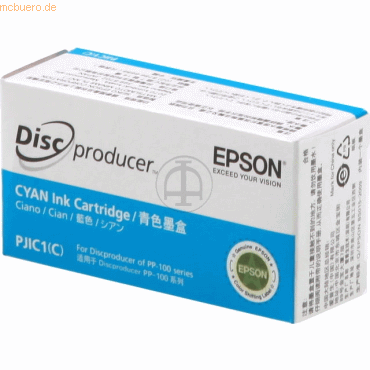 8715946434933 - Druckerpatrone PJIC1 (C33S020447) cyan 8715946434933 Epson