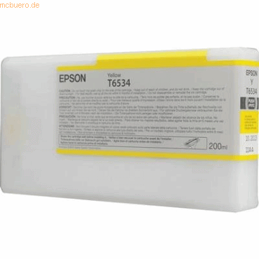 8715946469911 - Inkjetpatrone T6534 yellow 8715946469911 EPSON