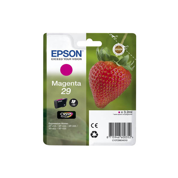 8715946626000 - Druckerpatrone Erdbeere T2983 (C13T29834010) magenta 8715946626000 Epson