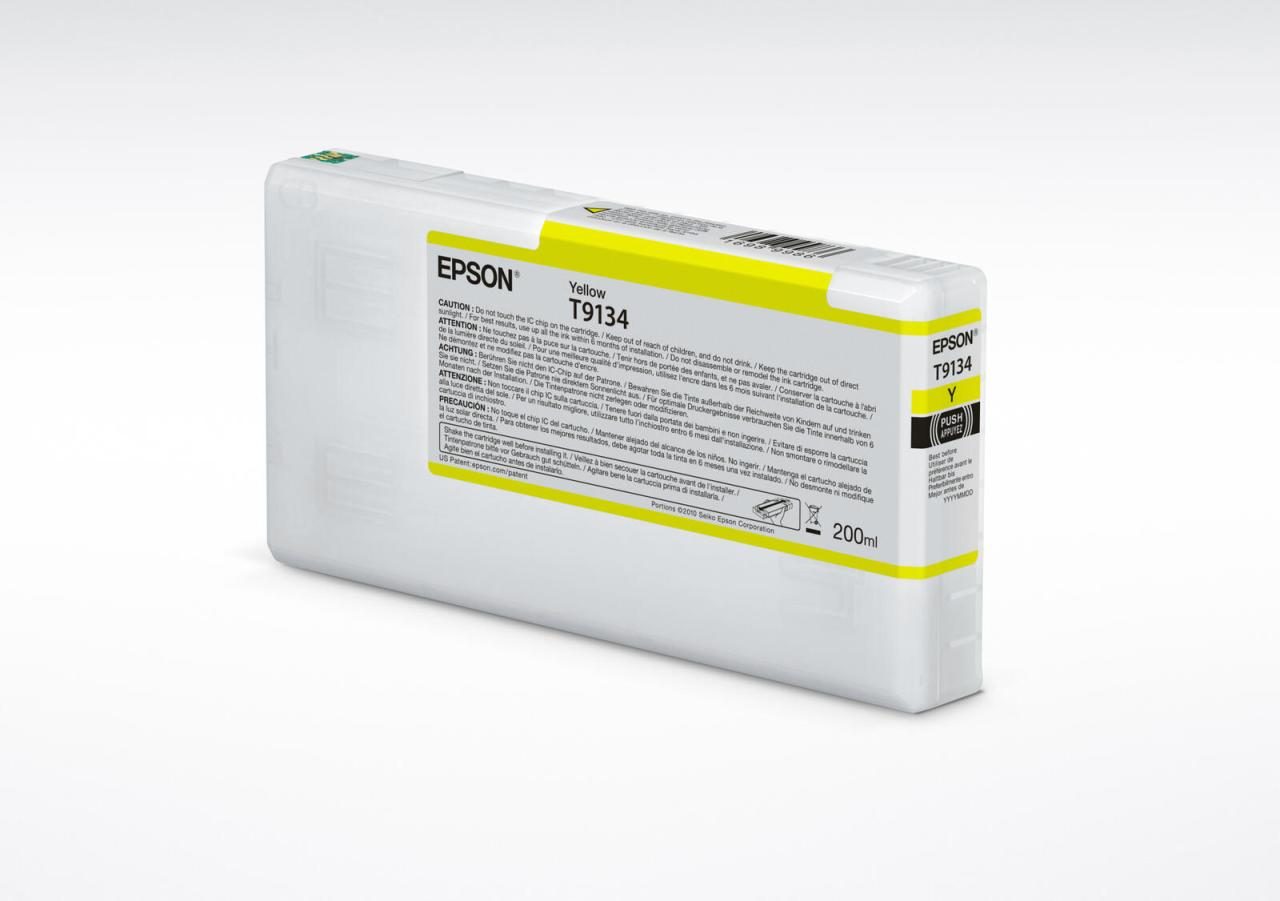 8715946629315 - C13T913400 Druckerpatrone T9134 gelb 200ml SC-P5000 (C13T913400) - Epson