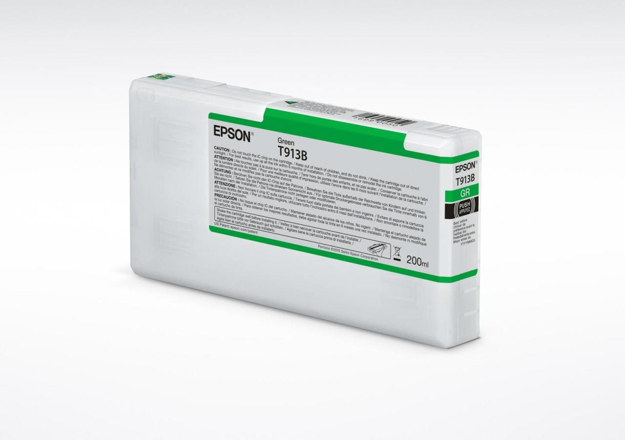 8715946629384 - C13T913B00 Druckerpatrone T913B grün 200ml SC-P5000 (C13T913B00) - Epson