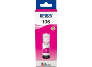 8715946643328 - C13T00R340 Original Tintenbehälter 106 Magenta EcoTank 70ml (C13T00R340) - Epson