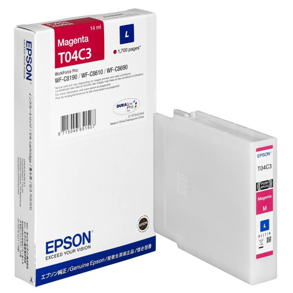 8715946651507 - T04C3 - L size - magenta - original - ink cartridge - Tintenpatrone Magenta