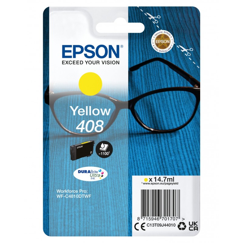 8715946701707 - 408 - high capacity - yellow - original - ink cartridge - Tintenpatrone Gelb