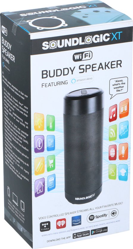 8715986178989 - Speaker buddy - Bluetooth WiFi - Sprachsteuerung 8715986178989 - Speaker buddy - Bluetooth WiFi - Sprachsteuerung