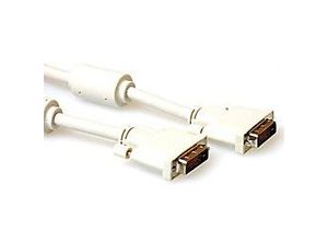 8716065112733 - DVI-D Dual Link Kabel Stecker - Stecker 18 M Weiß