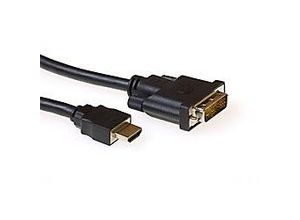 8716065112986 - Conversion cable hdmi a male to dvi-d male 500 m Length 5 m Hdmi a - dvi d sl m m 500m (AK3742) (AK3742) - ACT