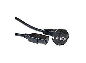 8716065113785 - Power Kabel Netzstecker CEE7 7 Stecker (gewinkelt) - C13 Schwarz 250 m