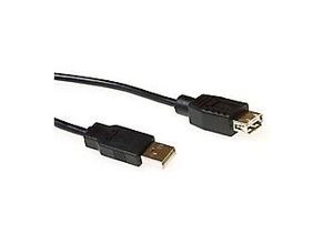 8716065188752 - USB A Male USB-Kabel USB A Female SB2220 Schwarz 18 m