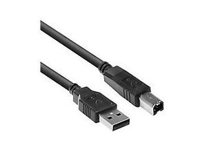 8716065188868 - - usb 20 connection cable Black - 10m 1m usb a usb b Männlich Männlich Schwarz usb Kabel (SB2401) (SB2401)